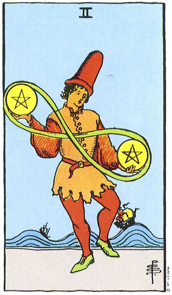2 of Pentacles
