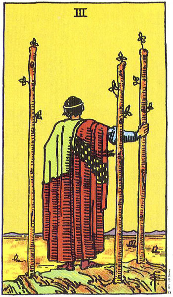 3 of Wands