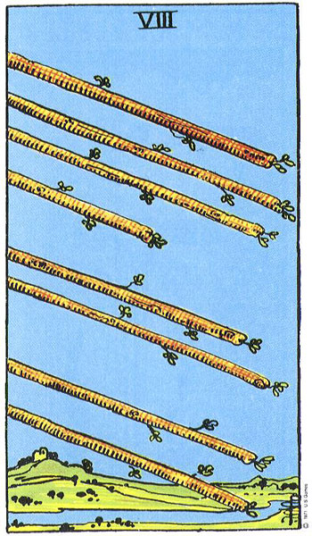 8 of Wands